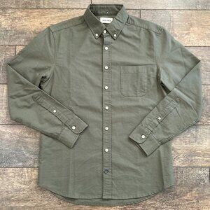 Taylor Stitch The Jack Shirt Everyday Oxford Army Green; S - 38